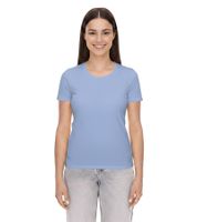 ELEVATE Heros Damen T-Shirt schlichtes Baumwoll-Shirt 150 g/m2 Basic-Shirt Unterzieh-Shirt 3802940 Hellblau