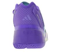 adidas D.O.N. Chaussures de basket-ball Issue 4, chaussures d'intérieur durables de style Donovan Mitchell avec semelle rebondissante HR0710 en violet ou GX6886 en rouge
