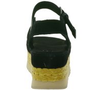 Sandali estivi con plateau in vera pelle da donna UGG Australia Aubrey con cinturino alla caviglia e suola in EVA, modello W/1167471, in marrone o nero.