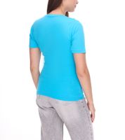 ELEVATE Kawartha T-shirt da donna sostenibile, maglietta in cotone semplice, maglietta basic 200 g/m2, canottiera 3801743 Azzurro