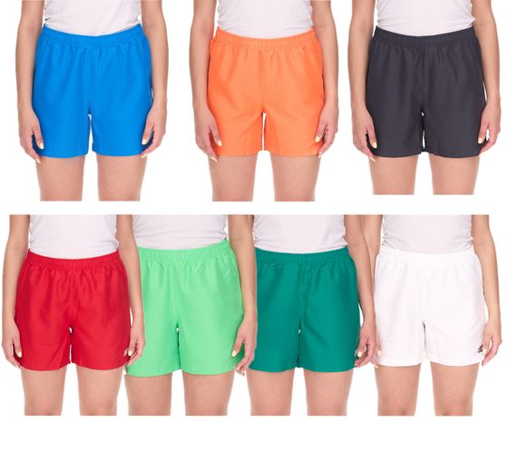 Outfitter OCEAN FABRICS Trainingas-Shorts für Damen nachhaltige Sport-Hose Tahi Match OUT-W-1032-OTW in Grün, Rot, Orange, Weiß, Blau oder Anthrazit