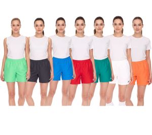 Outfitter OCEAN FABRICS short d'entraînement pour femme pantalon de sport durable Tahi Match OUT-W-1032-OTW en vert, rouge, orange, blanc, bleu ou anthracite