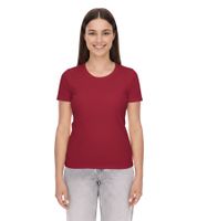 ELEVATE Heros Damen T-Shirt schlichtes Baumwoll-Shirt 150 g/m2 Basic-Shirt Unterzieh-Shirt 3802924 Burgundy-Rot