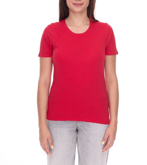 ELEVATE Heros women's T-shirt also in 4XL, plain cotton shirt 150 g/m2, basic shirt, undershirt 3802925 Red