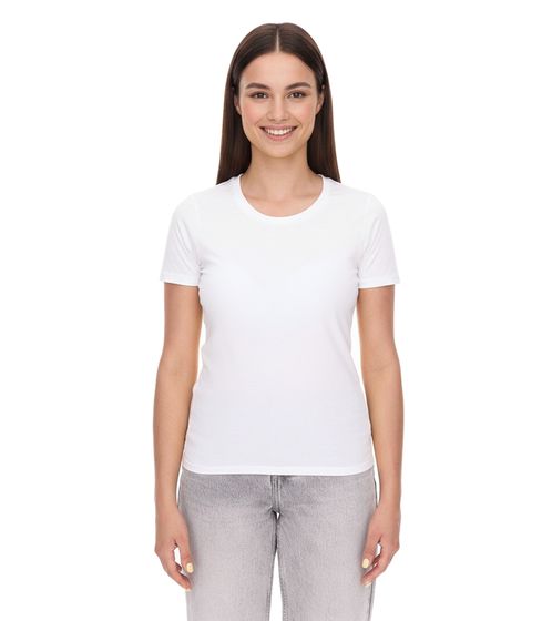 ELEVATE Heros women's T-shirt also in 4XL, plain cotton shirt 150 g/m2, basic shirt, undershirt 3802901 White