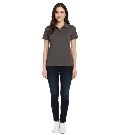 Polo femme ELEVATE Helios en coton piqué 180 g/m² 3810794 Gris