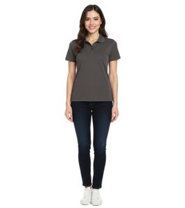 Polo femme ELEVATE Helios en coton piqué 180 g/m² 3810794 Gris