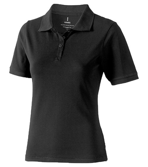 Polo de mujer ELEVATE Helios, polo de algodón, punto piqué 180 g/m² 38107980 antracita jaspeado