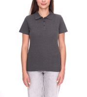 Polo femme ELEVATE Helios, polo coton, maille piquée 180 g/m² 38107980 anthracite chiné