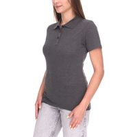 Polo femme ELEVATE Helios, polo coton, maille piquée 180 g/m² 38107980 anthracite chiné