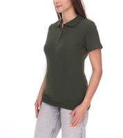 Polo femme ELEVATE Helios, polo en coton, maille piquée 180 g/m² 3810770 vert foncé