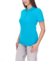 Polo de mujer ELEVATE Helios, polo de algodón, punto piqué 180 g/m² 3810751 Azul Agua