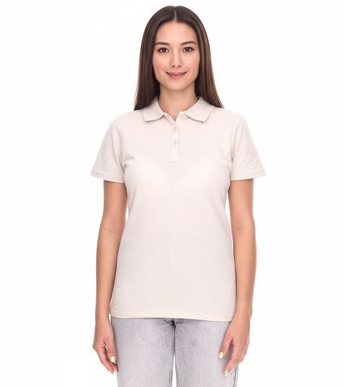 ELEVATE Helios Damen Polo-Shirt Baumwolle Polo-Hemd Pique-Strick 180 g/m² 3810790 Beige