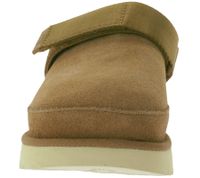 UGG Australia Goldenstar, pantofole da donna in vera pelle sostenibile con suola a piattaforma retrò, slip-on, modello 1138252, beige o marrone