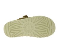 UGG Australia Goldenstar, pantofole da donna in vera pelle sostenibile con suola a piattaforma retrò, slip-on, modello 1138252, beige o marrone