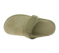 UGG Australia Goldenstar, pantofole da donna in vera pelle sostenibile con suola a piattaforma retrò, slip-on, modello 1138252, beige o marrone