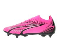 PUMA Ultra Match Mxsg Football Boots Screw-in Studs with Grip Control Pro Technology Training Shoes Lace-up Shoes 107753 01 Pink/Black