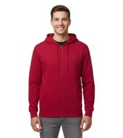 Giacca felpata da uomo ELEVATE Theron con cappuccio in cotone 240 g/m2 Grandi dimensioni 3822925 Rosso