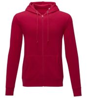 ELEVATE Theron Herren Sweat-Jacke mit 240 g/m2 Baumwoll-Sweater Kapuzen-Pullover Hoodie Größe Größen 3822925 Rot