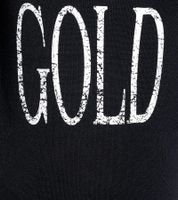 bruno banani Women's Round Neck Sweater with Large Front Print, Fine Knit Sweater, 67912760, Black