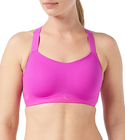 PUMA Active Bra Damen Sport-BH mit High-Support-Funktion Trainings-Bustier 935282 04 Pink