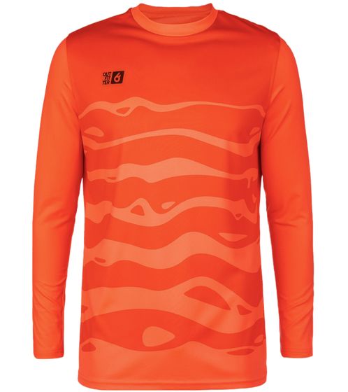 Outfitter OCEAN FABRICS Tahi Men's Goalkeeper Jersey Moisture-wicking and quick-drying Long-sleeved Football Shirt OUT-M-1033-OTW-81 Orange