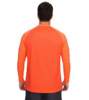 Camiseta de portero Tahi de OCEAN FABRICS para hombre, camiseta de fútbol de manga larga que absorbe la humedad y se seca rápidamente, OUT-M-1033-OTW-81, naranja