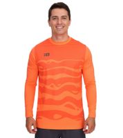Camiseta de portero Tahi de OCEAN FABRICS para hombre, camiseta de fútbol de manga larga que absorbe la humedad y se seca rápidamente, OUT-M-1033-OTW-81, naranja