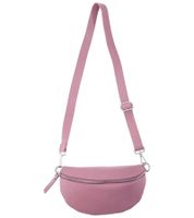 ZWILLINGSHERZ Classy Echtleder Damen Umhängetasche Cross Body Bag mit abnehmbaren Schultergurt Bauchtasche modische Ausgeh-Tasche 1416C-1 Altrosa ZWILLINGSHERZ Classy Echtleder Damen Umhängetasche Cross Body Bag mit abnehmbaren Schultergurt Bauchtasche modische Ausgeh-Tasche 1416C-1 Altrosa
