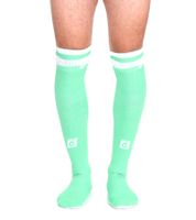1 par de calcetines de fútbol Outfitter OCEAN FABRICS Tahi, calcetines hasta la rodilla para hombre y mujer, calcetines deportivos clásicos OUT-U-3029-OTW en naranja o verde.