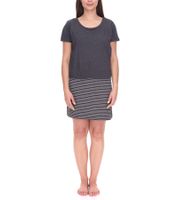 ALIFE AND KICKIN Completo da donna Sunny, camicia e miniabito in jersey a righe 65096421 Grigio/Bianco