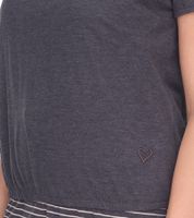 ALIFE AND KICKIN Completo da donna Sunny, camicia e miniabito in jersey a righe 65096421 Grigio/Bianco