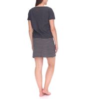 ALIFE AND KICKIN Completo da donna Sunny, camicia e miniabito in jersey a righe 65096421 Grigio/Bianco