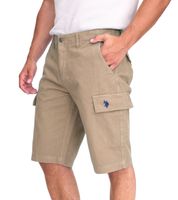 U.S. POLO ASSN. Herren Freizeit-Cargo Shorts leichte Freizeit-Short mit U.S. Polo Stickerei kurze Hose 143 68147 52661 123 Beige U.S. POLO ASSN. Herren Freizeit-Cargo Shorts leichte Freizeit-Short mit U.S. Polo Stickerei kurze Hose 143 68147 52661 123 Beige
