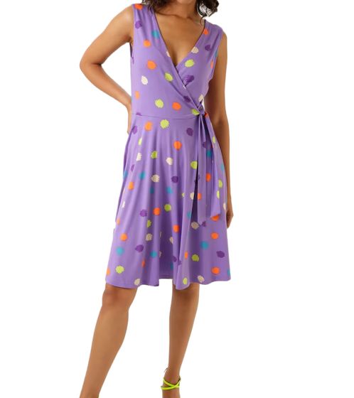 Aniston CASUAL Women's Dress, Stylish Summer Dress, Sleeveless 36701156 Purple