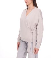 OTTO Damen Baumwoll-Cardigan stylischer Strick-Pullover mit V-Ausschnitt 29462254 Beige