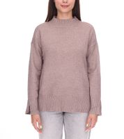 Pull col roulé femme HECHTER PARIS, manches longues, marron 86091131