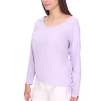 Sweat-shirt femme FarahAK A, pull en coton, manches longues, 98163503, violet