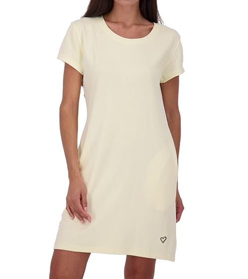ALIFE AND KICKIN Zoeyak - Abito estivo da donna, miniabito semplice, abito in cotone, 34810527 Giallo