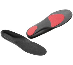 Semelles SoleFoot idéales pour un usage quotidien - Semelles haute performance Comfort Black Deluxe Edition Noir/Rouge