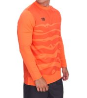 Maillot de gardien de but OCEAN FABRICS Tahi pour homme, maillot de football à manches longues, évacuant l'humidité et à séchage rapide, OUT-M-1033-OTW, orange ou vert Maillot de gardien de but OCEAN FABRICS Tahi pour homme, maillot de football à manches longues, évacuant l'humidité et à séchage rapide, OUT-M-1033-OTW, orange ou vert