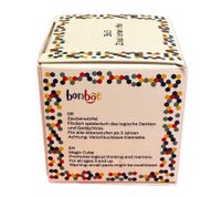 bonbae Rubik's Cube 3x3 for Kids and Adults Puzzle Game Promotes Concentration, Logic, and Skills Educational Game Black/Colorful