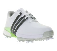 Scarpe da golf adidas Tour360 24 da donna con Torsion Bridge, scarpe sportive con ammortizzazione Lightstrike e tallone Boost IF0259 Bianco/Nero/Verde Scarpe da golf adidas Tour360 24 da donna con Torsion Bridge, scarpe sportive con ammortizzazione Lightstrike e tallone Boost IF0259 Bianco/Nero/Verde