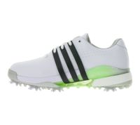 Scarpe da golf adidas Tour360 24 da donna con Torsion Bridge, scarpe sportive con ammortizzazione Lightstrike e tallone Boost IF0259 Bianco/Nero/Verde Scarpe da golf adidas Tour360 24 da donna con Torsion Bridge, scarpe sportive con ammortizzazione Lightstrike e tallone Boost IF0259 Bianco/Nero/Verde