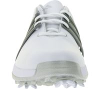Scarpe da golf adidas Tour360 24 da donna con Torsion Bridge, scarpe sportive con ammortizzazione Lightstrike e tallone Boost IF0259 Bianco/Nero/Verde Scarpe da golf adidas Tour360 24 da donna con Torsion Bridge, scarpe sportive con ammortizzazione Lightstrike e tallone Boost IF0259 Bianco/Nero/Verde