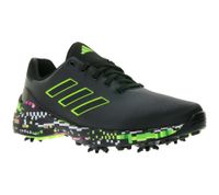 Scarpe da golf sostenibili adidas ZG23 con ammortizzazione Lightstrike e tacchetti sostituibili IE2140 Nero/Verde Scarpe da golf sostenibili adidas ZG23 con ammortizzazione Lightstrike e tacchetti sostituibili IE2140 Nero/Verde