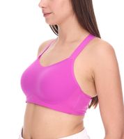 PUMA Damen Sport-BH sitzender Trainings-Bustier Soft Bra in Grün, Active Bra in Pink oder Blau, Training Bra in Schwarz