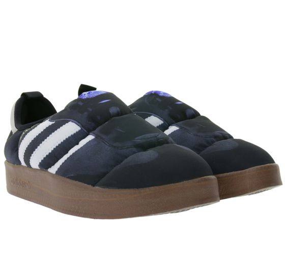 Scarpe adidas Puffylette Samba da uomo con isolamento PrimaLoft, sneakers basse idrorepellenti HP6700, nero/marrone
