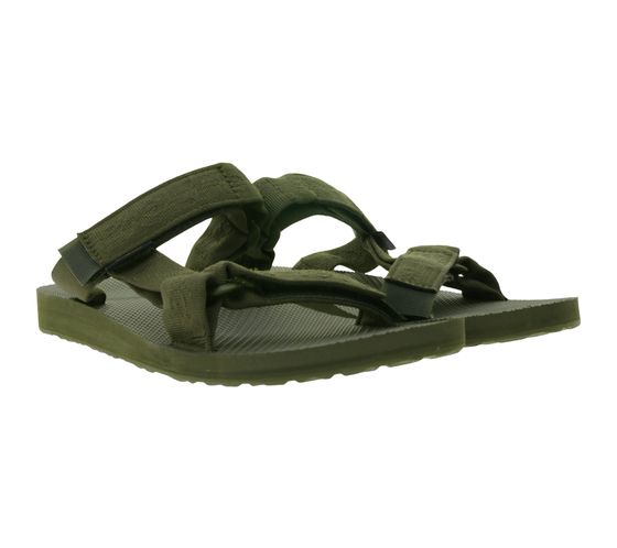 Sandalo da uomo TEVA Original Universal, sandalo estivo sostenibile con intersuola in EVA, infradito 1124047 verde oliva