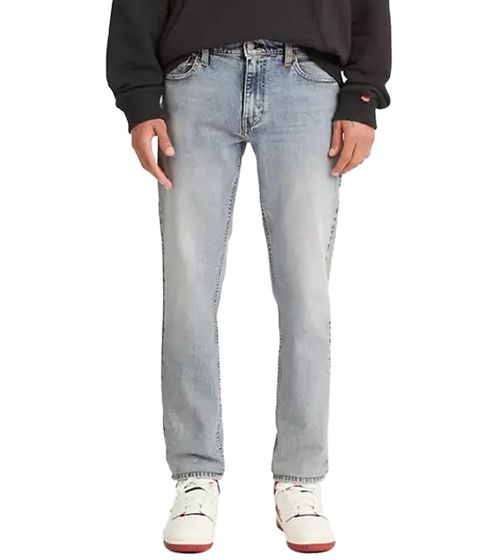 Jeans LEVI'S 511 da uomo a 5 tasche, pantaloni in denim slim fit in cotone, 45115849, blu